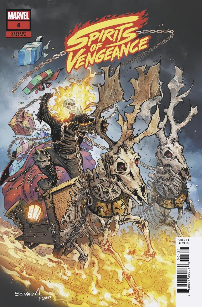 Spirits Of Vengeance #4 Sergio Davila Variant - Walt's Comic Shop