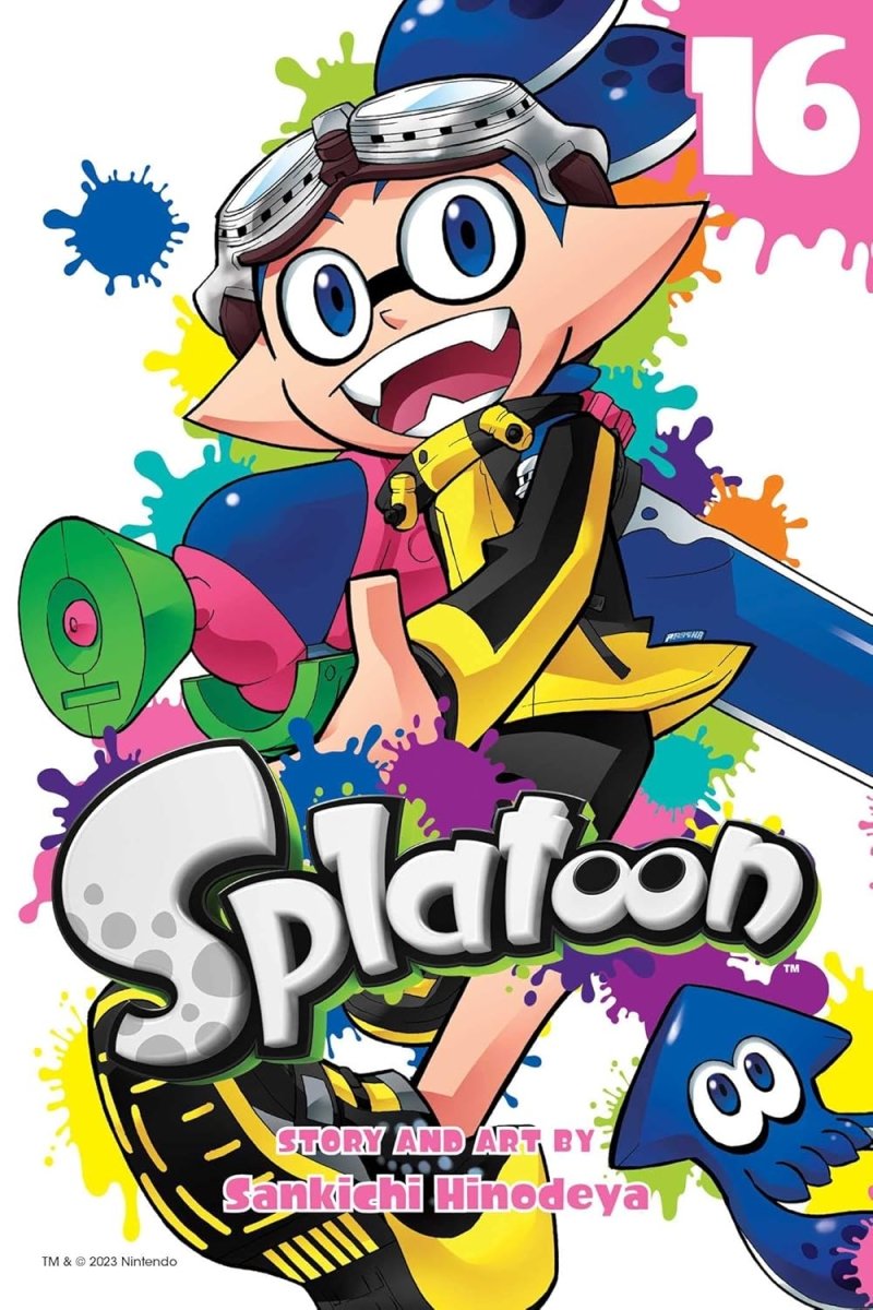 Splatoon Manga GN Vol 16 - Walt's Comic Shop