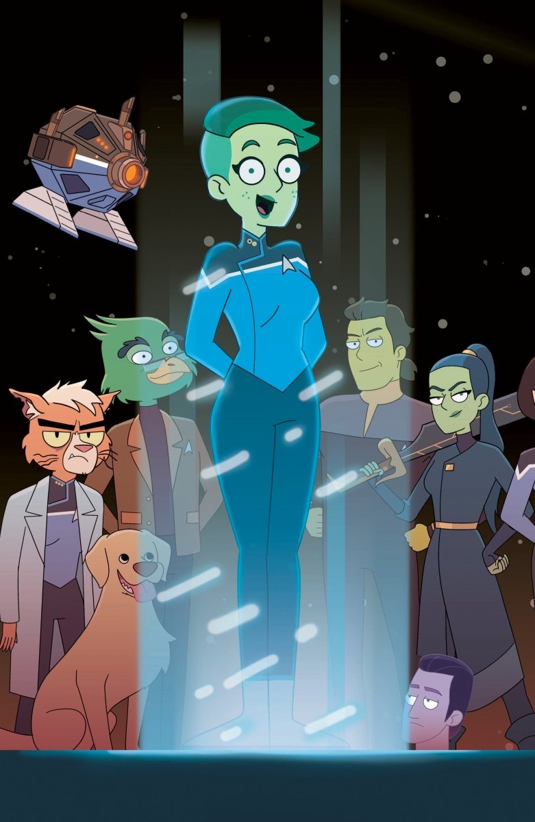 Star Trek: Lower Decks 15 Variant B (Fenoglio Connecting Variant) - Walt's Comic Shop