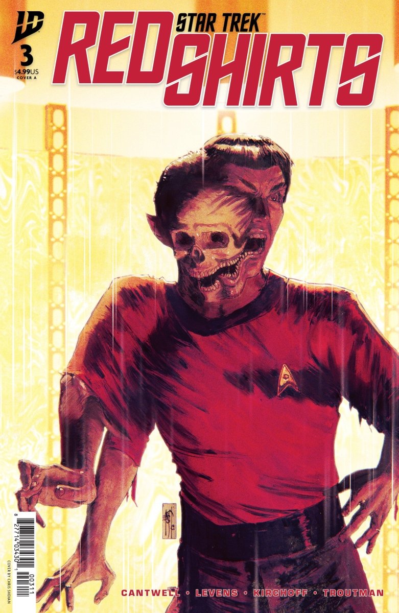 Star Trek: Red Shirts 3 Cover A (Shehan) - Walt's Comic Shop