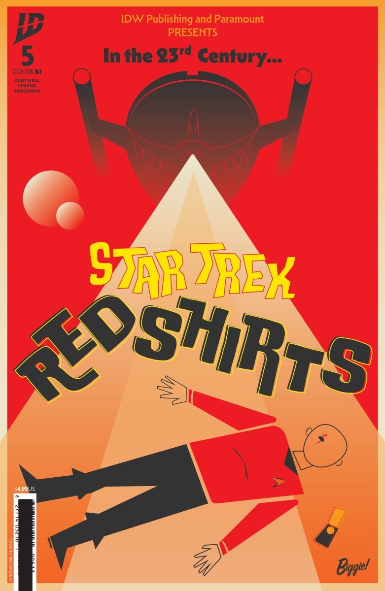 Star Trek: Red Shirts 5 1:10 Ratio Variant (Biggie) - Walt's Comic Shop