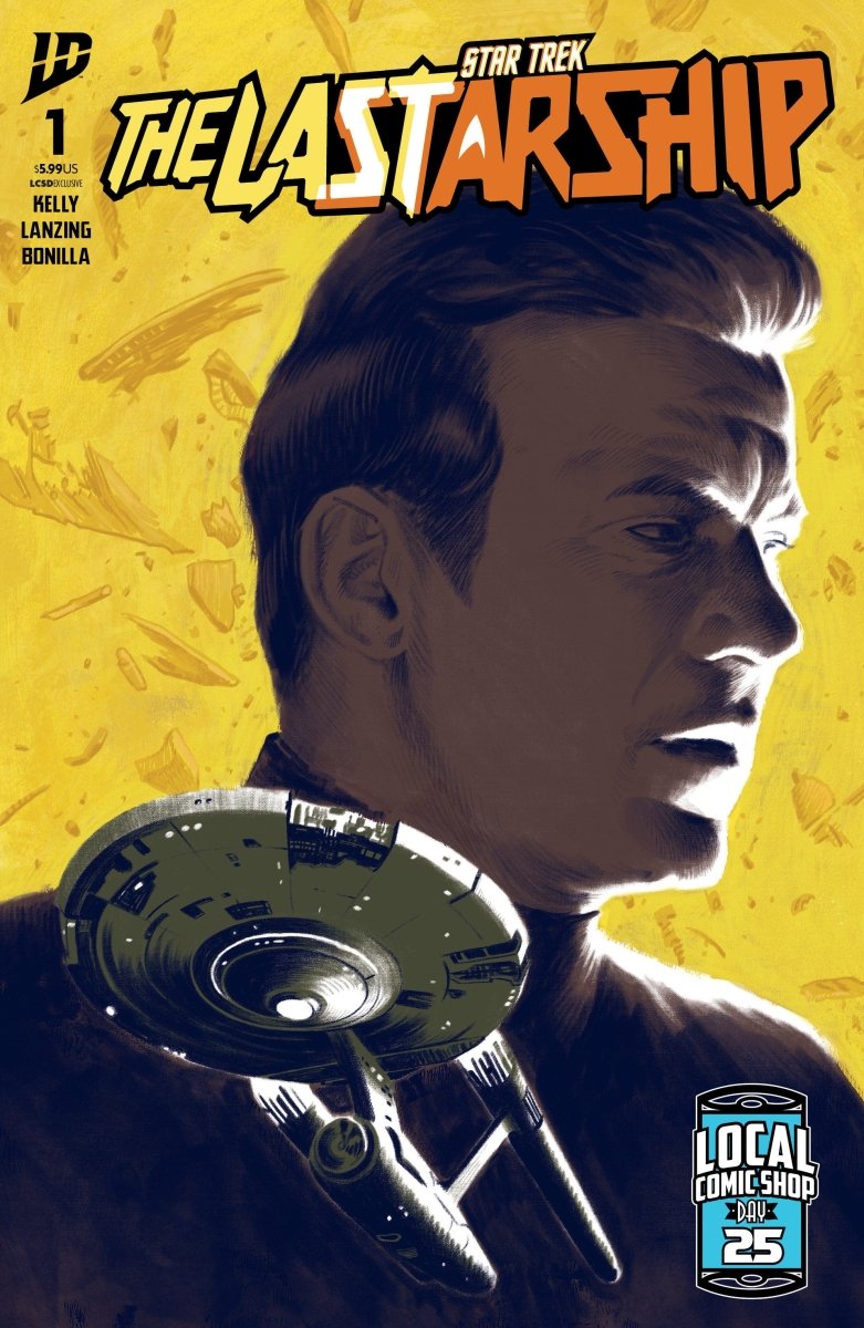 Star Trek: The Last Starship 1 Variant Local Comic Shop Day (Ward) - Walt's Comic Shop