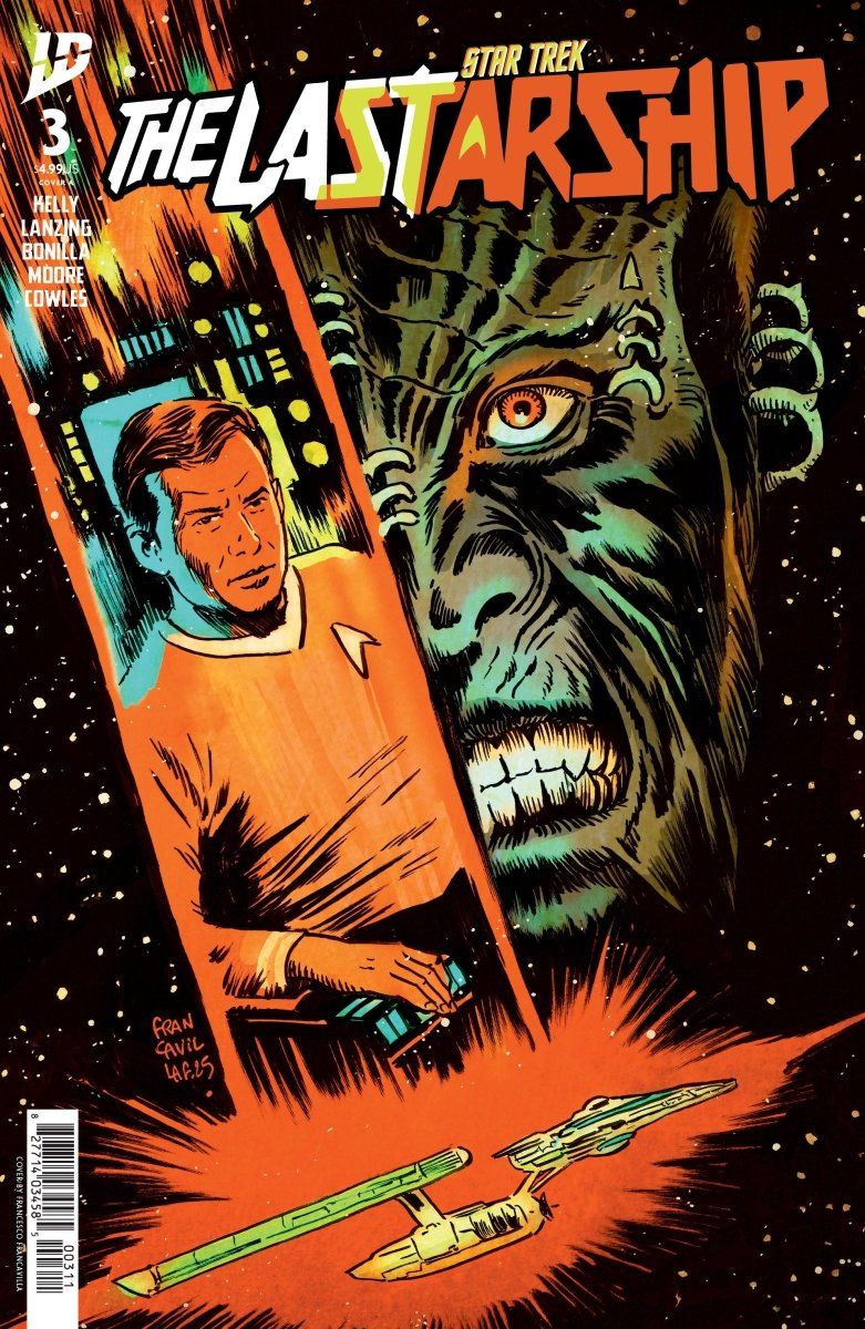 Star Trek: The Last Starship 3 Cover A (Francavilla) - Walt's Comic Shop