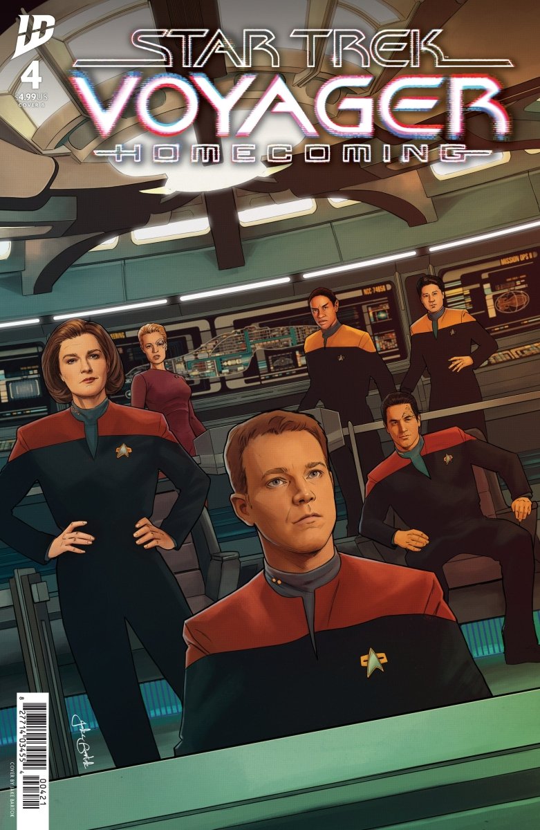 Star Trek: Voyager Homecoming 4 Variant B (Bartok) - Walt's Comic Shop