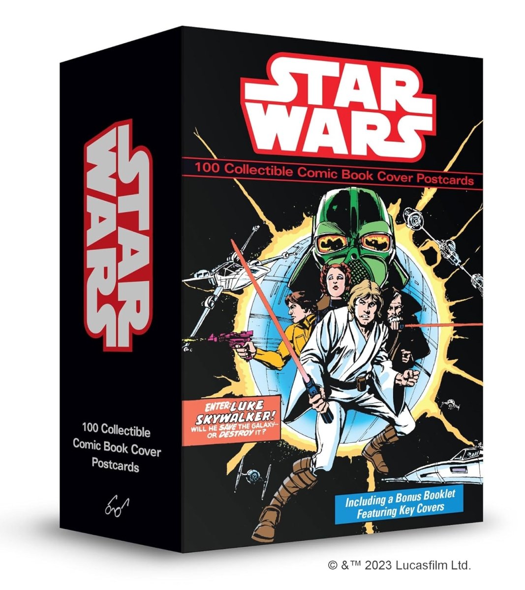 Star Wars 100 Collectible Comic Book Cover Postcards - Walt's Comic Shop