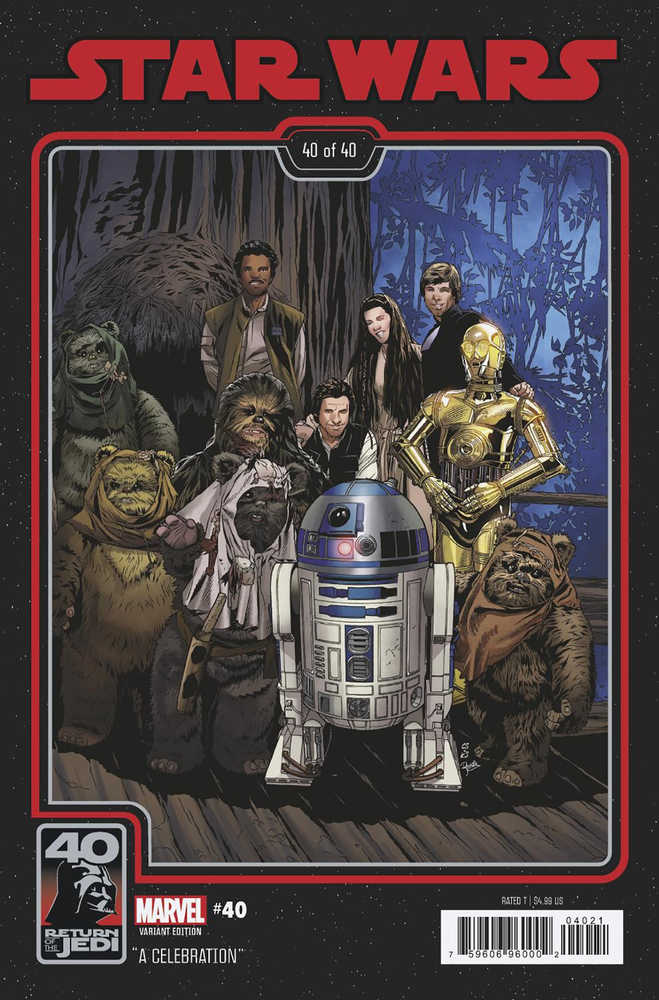 Star Wars #40 Sprouse Return Of Jedi 40th Anniversary Variant - Walt's Comic Shop