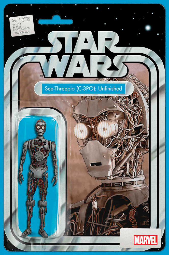 Star Wars #47 John Tyler Christopher Action Figure Variant - Walt's Comic Shop