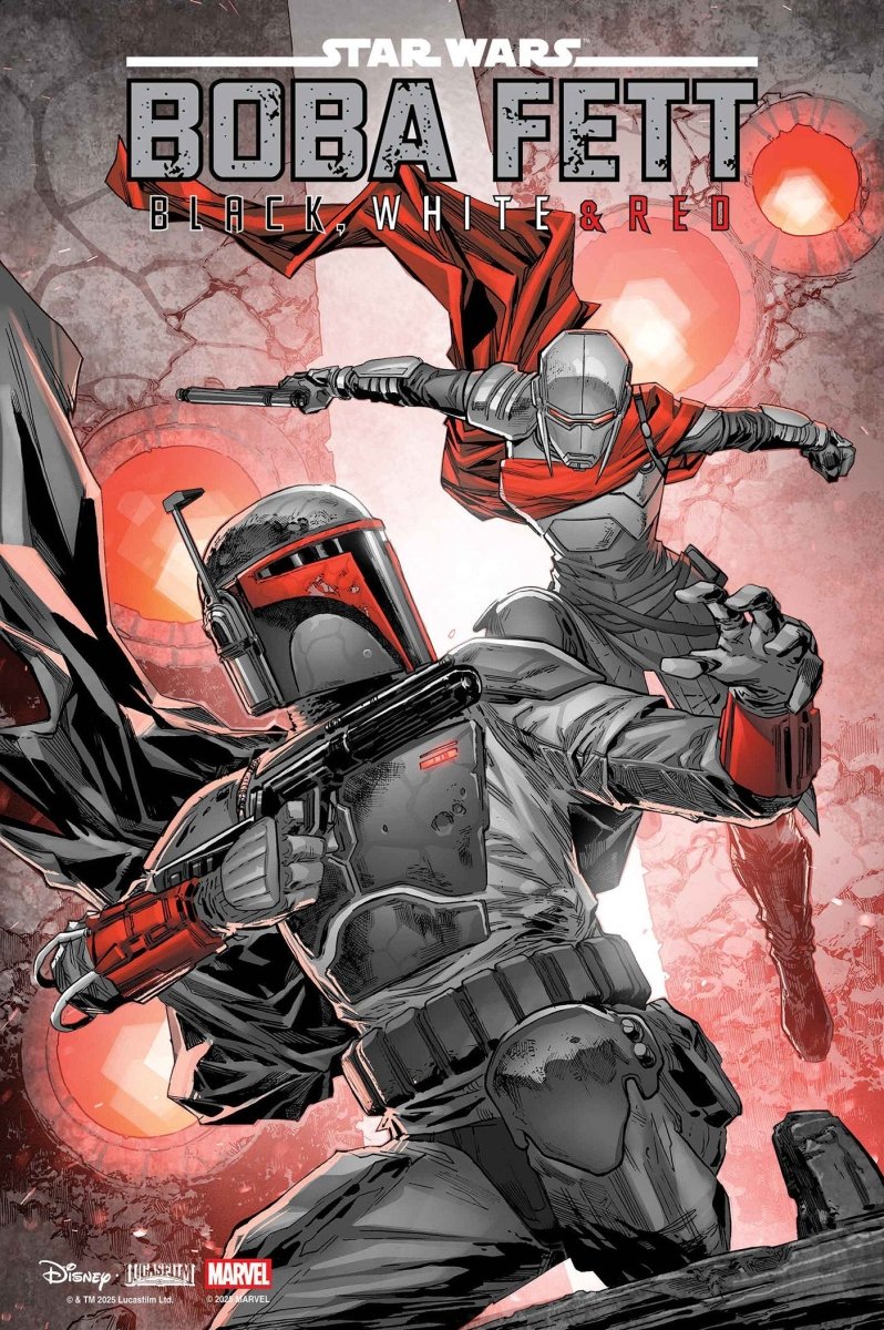 Star Wars: Boba Fett Black, White & Red 4 - Walt's Comic Shop