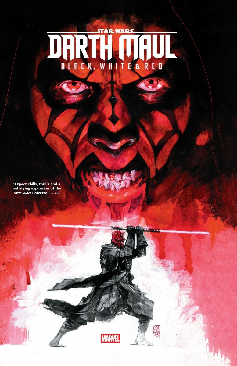Star Wars: Darth Maul - Black, White & Red TP *PRE - ORDER* - Walt's Comic Shop
