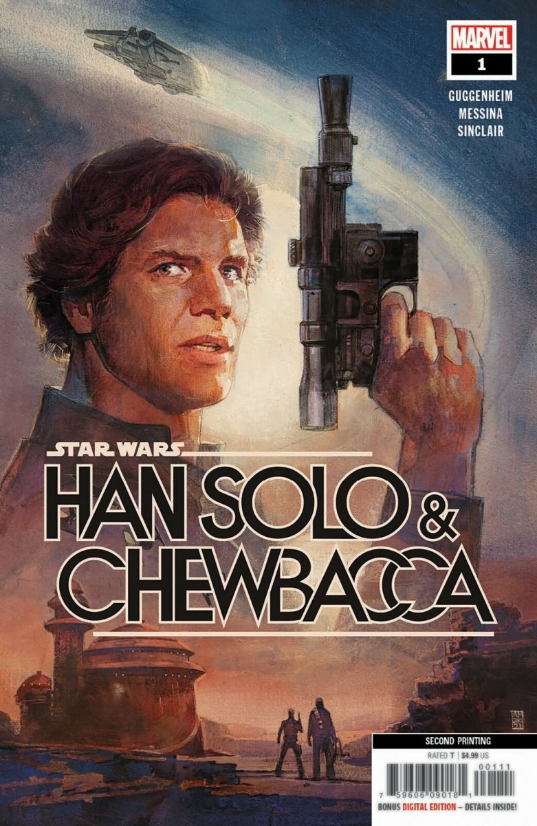 Star Wars Han Solo Chewbacca #1 2nd Print Maleev Variant - Walt's Comic Shop