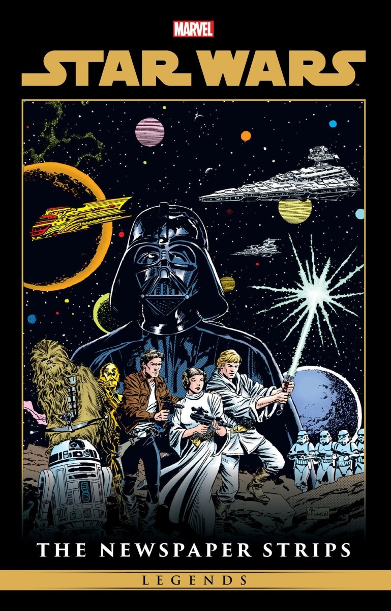 Star Wars Legends: The Newspaper Strips Omnibus Al Williamson Early Adventures Cover HC *PRE - ORDER* - Walt's Comic Shop