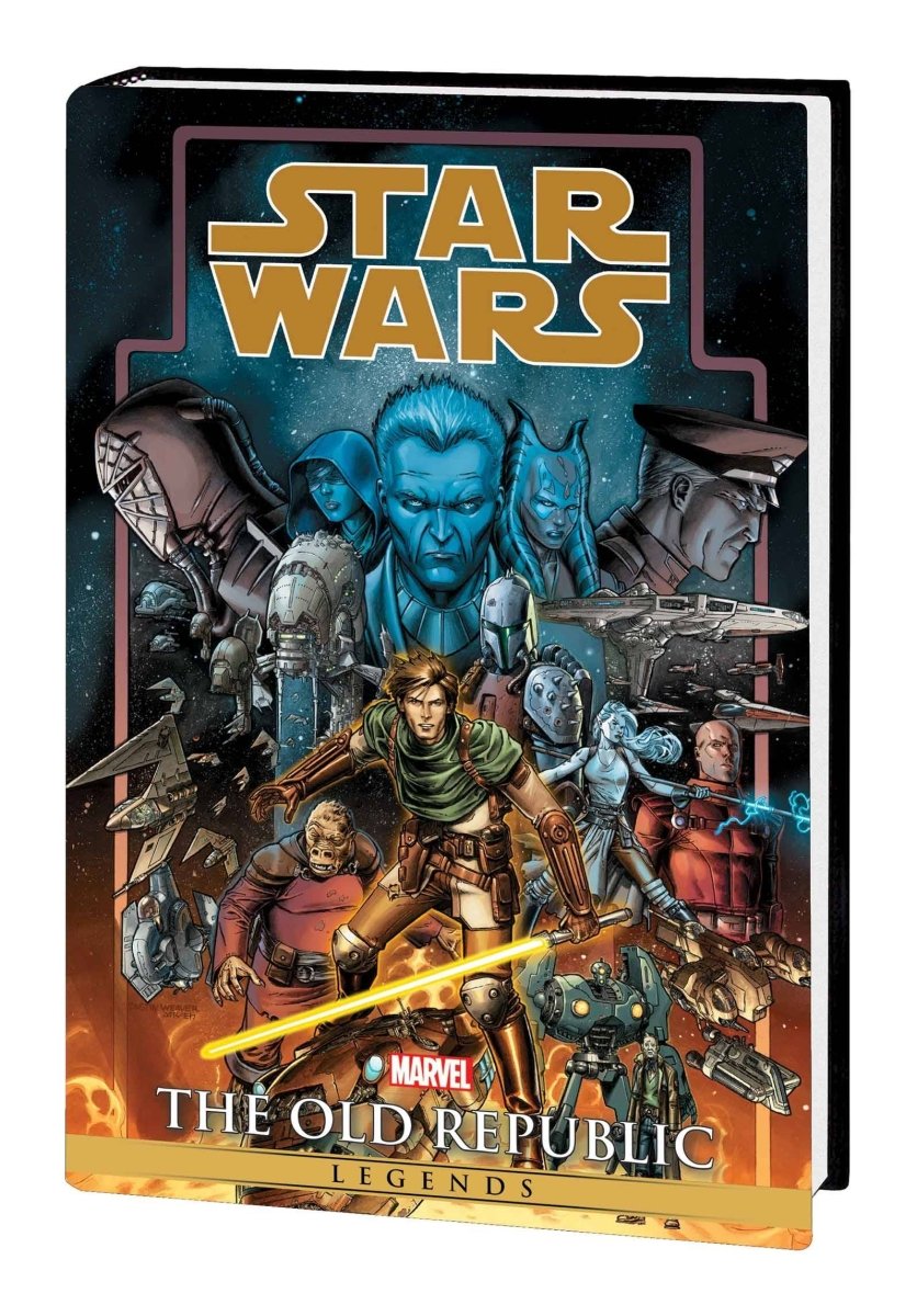 Star Wars Legends: The Old Republic Omnibus Vol. 1 Dustin Weaver Cover HC [New Printing, DM Only] *PRE - ORDER* - Walt's Comic Shop