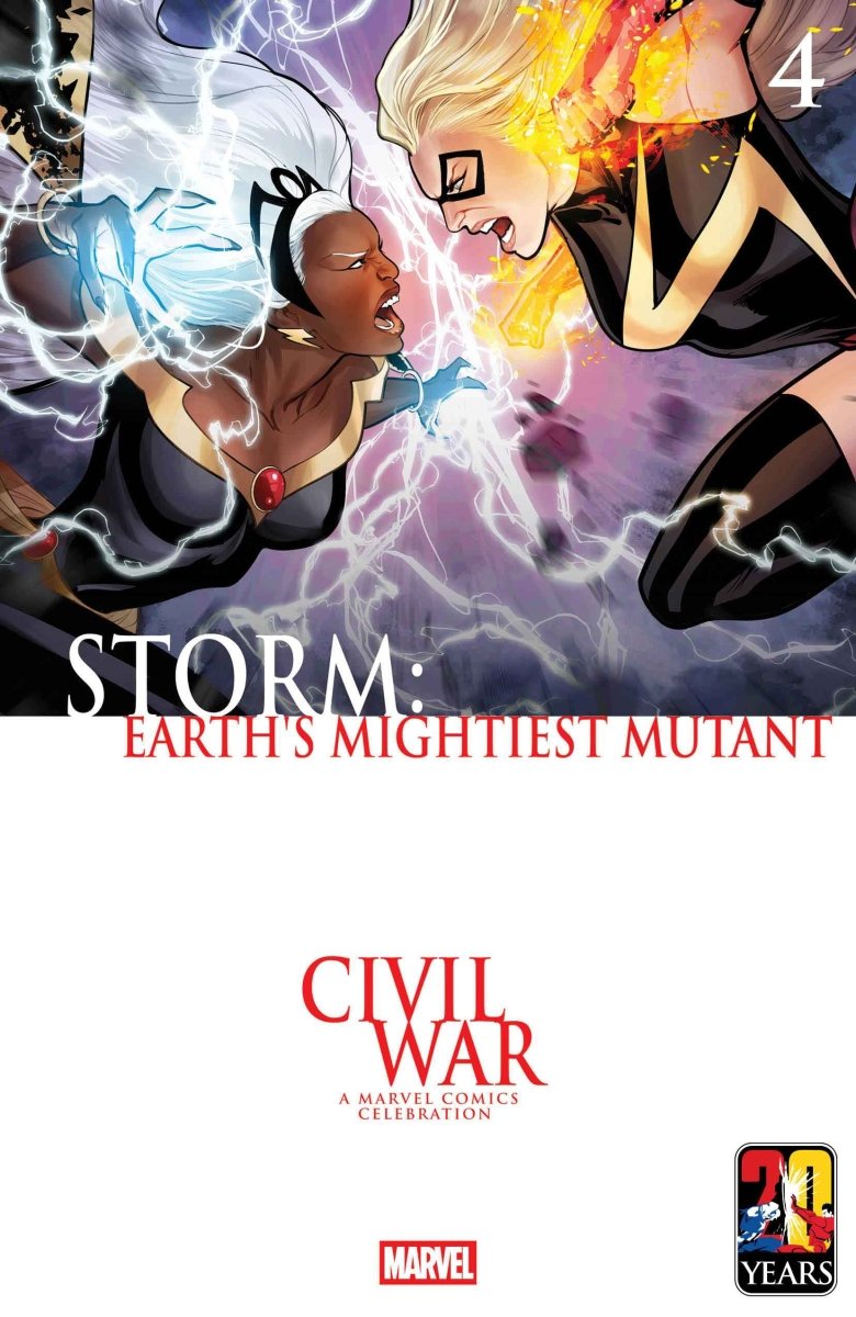 Storm: Earth's Mightiest Mutant 4 Lucas Werneck Civil War Celebration Variant - Walt's Comic Shop