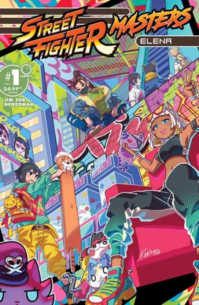 Street Fighter Masters Elena 1 (One Shot) Cover C Inc 1:5 Keenbiscuit Variant - Walt's Comic Shop
