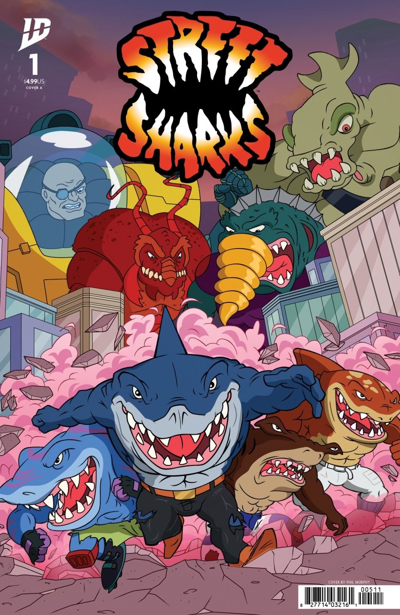 Street Sharks 1 Cover A (Murphy) - Walt's Comic Shop