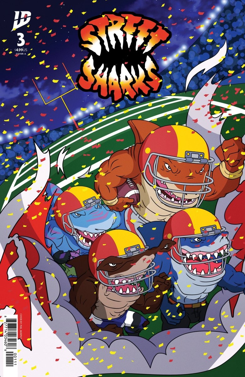 Street Sharks 3 Cover A (Murphy) - Walt's Comic Shop