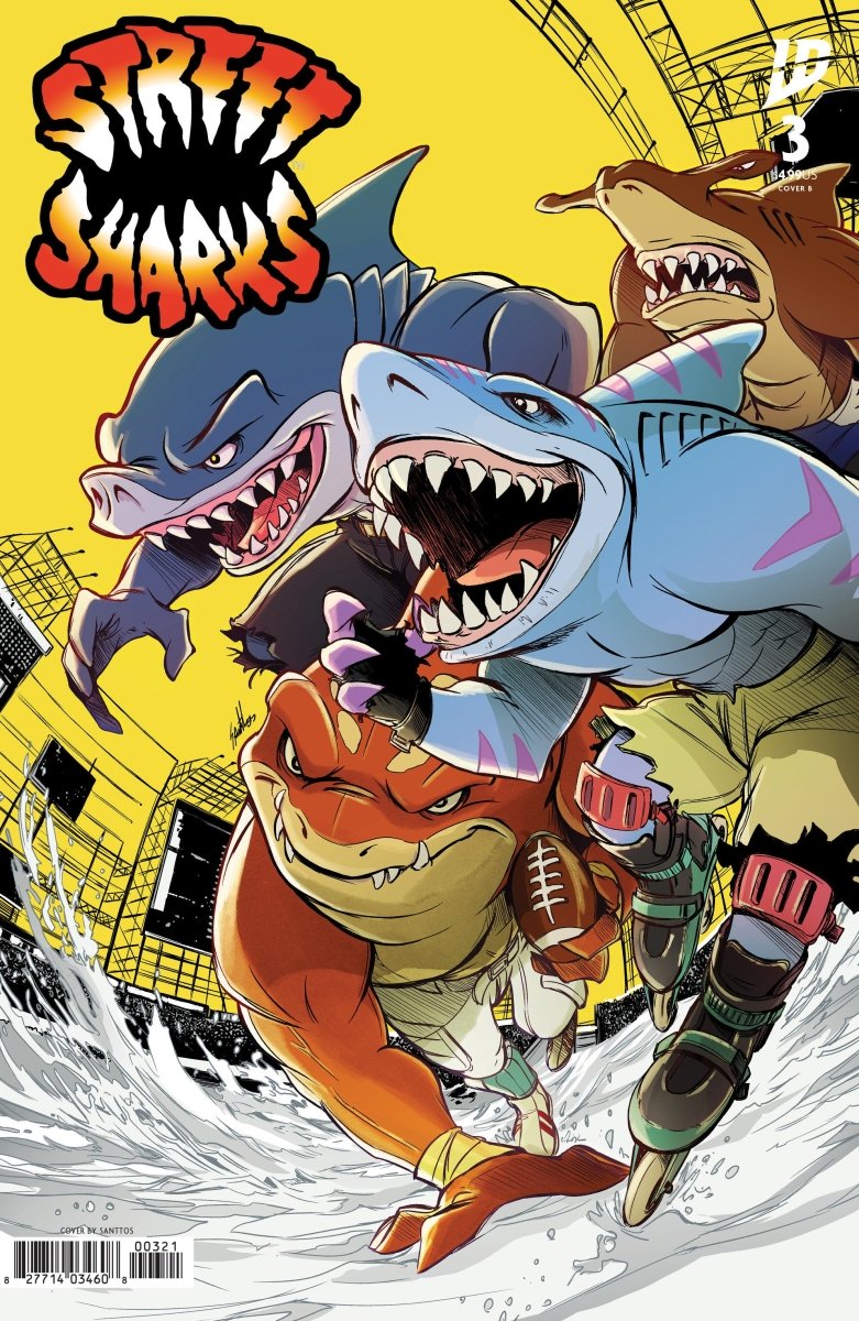 Street Sharks 3 Variant B (Santtos) - Walt's Comic Shop
