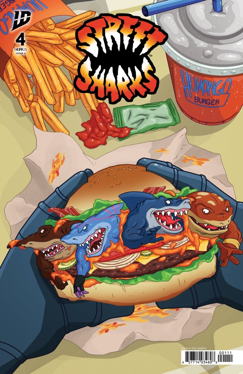 Street Sharks 4 Cover A (Murphy) - Walt's Comic Shop