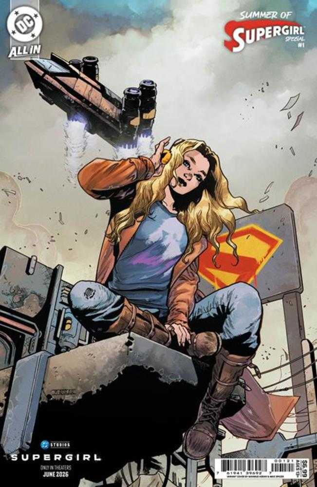 Summer Of Supergirl Special 1 (One Shot) Cover D Mahmud Asrar Supergirl Movie Card Stock Variant - Walt's Comic Shop