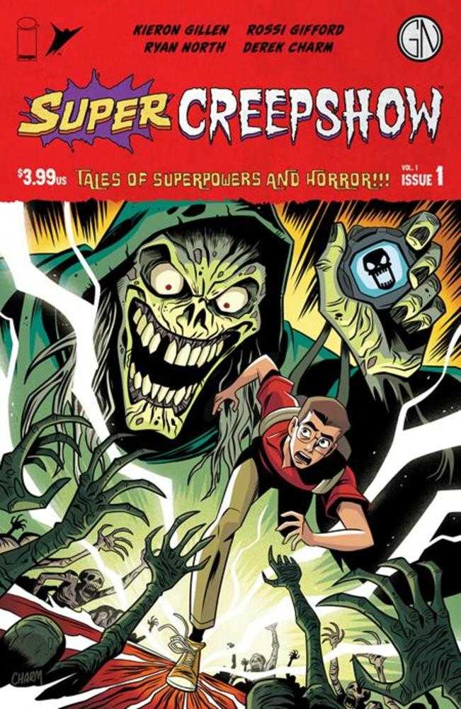 Super Creepshow 1 (Of 5) Cover C Derek Charm Variant (Mature) - Walt's Comic Shop