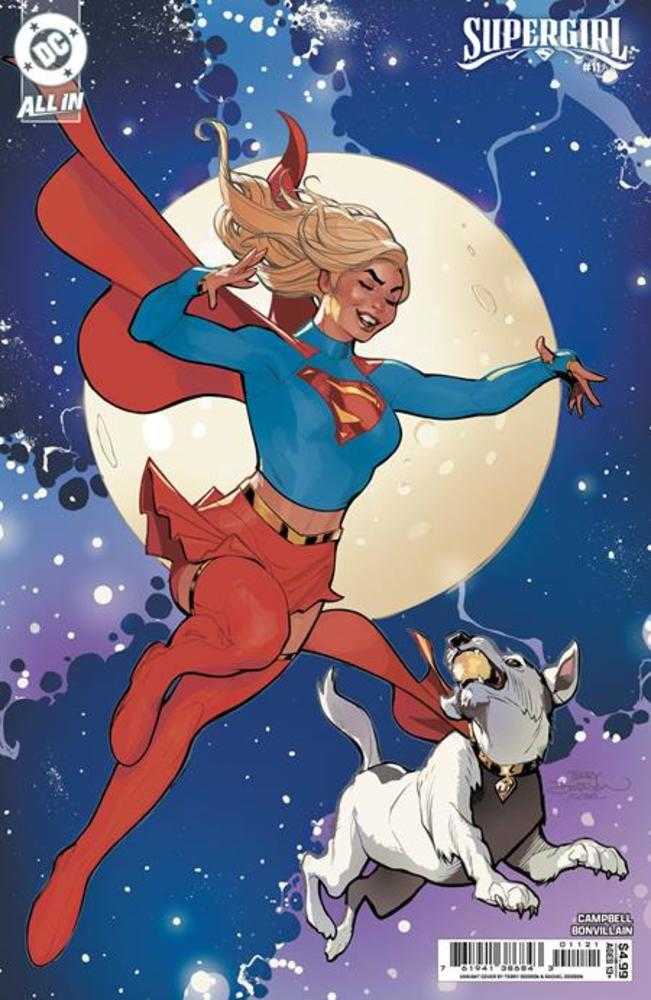 Supergirl 11 Cover B Terry Dodson Card Stock Variant - Walt's Comic Shop