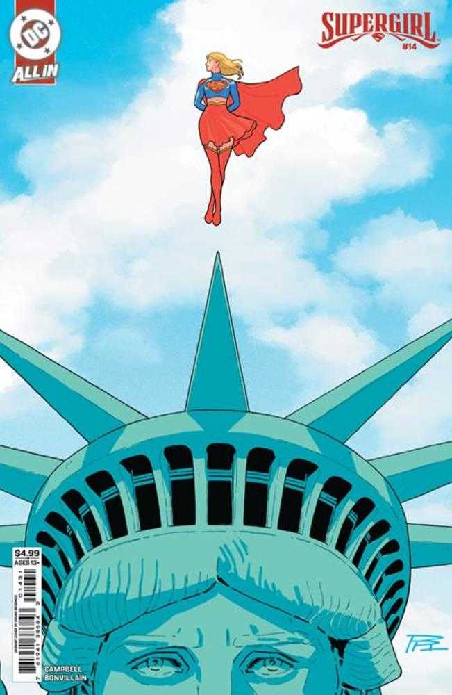 Supergirl 14 Cover C Bruno Redondo Card Stock Variant (The Reign Of The Superboys) - Walt's Comic Shop
