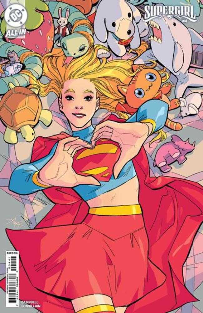 Supergirl 4 Cover D Amy Reeder Card Stock 1:25 Ratio Variant - Walt's Comic Shop