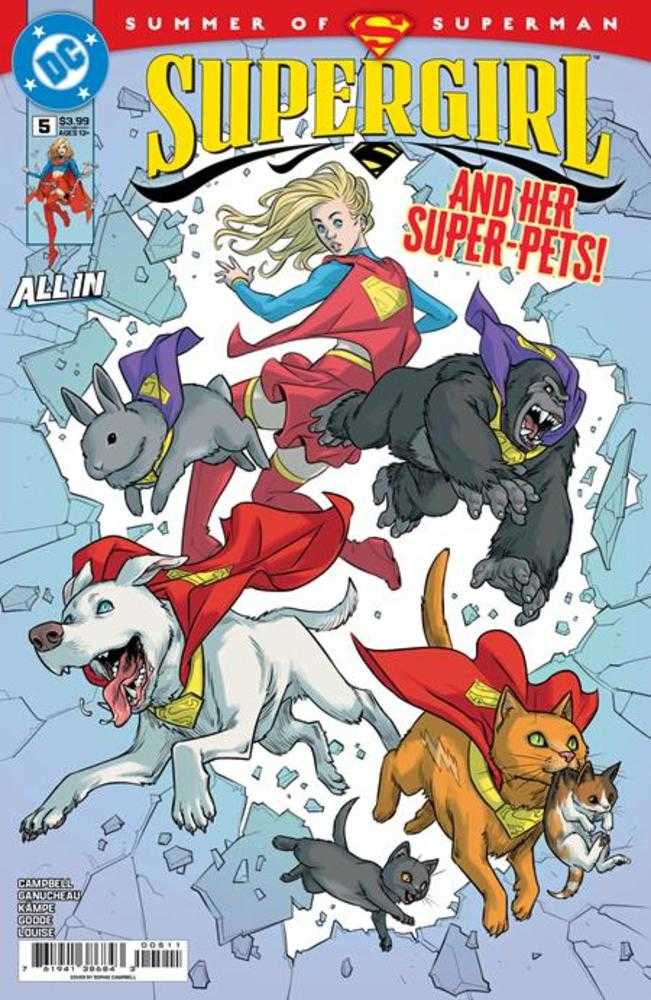 Supergirl 5 Cover A Sophie Campbell - Walt's Comic Shop
