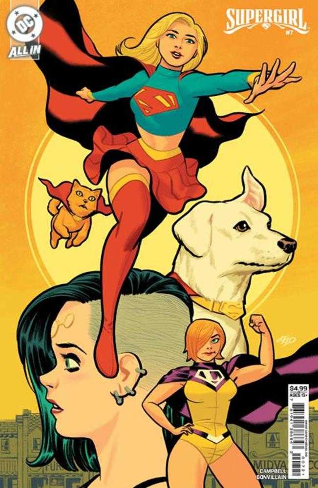 Supergirl 7 Cover D Michael Cho Card Stock Variant - Walt's Comic Shop