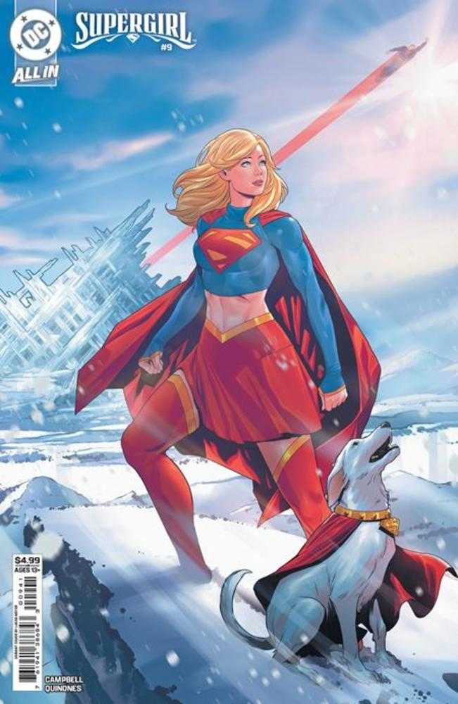 Supergirl 9 Cover D Lucas Meyer Card Stock Variant - Walt's Comic Shop