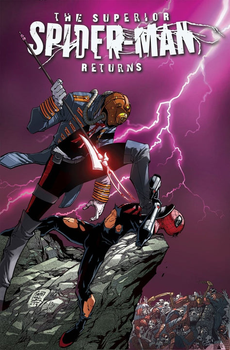 Superior Spider-Man Returns Omnibus Mike Del Mundo Cover [DM Only] HC *PRE-ORDER*