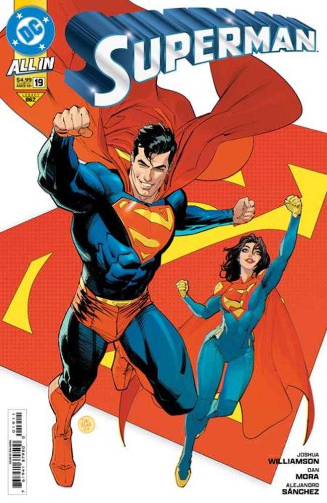 Superman #19 Cover A Dan Mora - Walt's Comic Shop