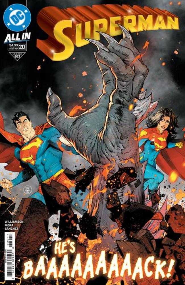 Superman #20 Cover A Dan Mora - Walt's Comic Shop