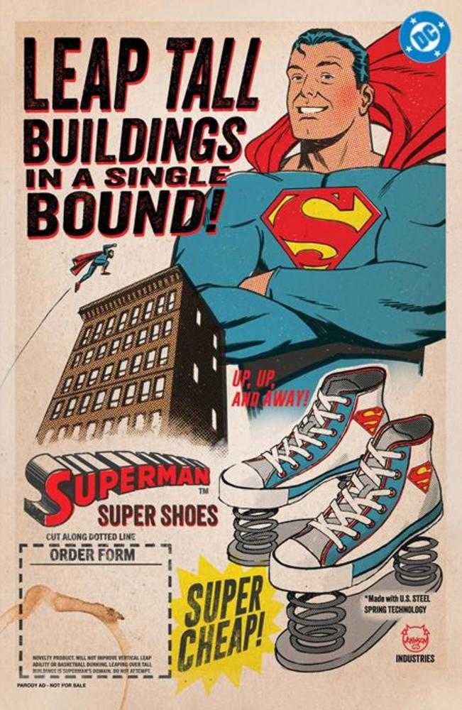 Superman #21 Cover C Dave Johnson Card Stock Variant - Walt's Comic Shop