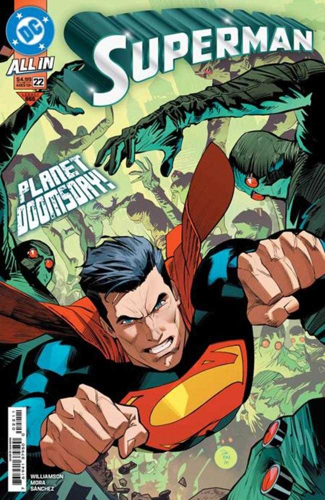 Superman #22 Cover A Dan Mora - Walt's Comic Shop