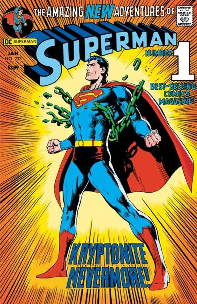 Superman #233 Facsimile Edition Cover A Neal Adams - Walt's Comic Shop