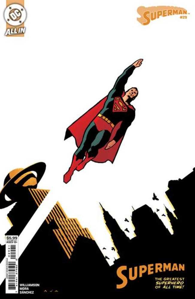 Superman 29 Cover B David Aja Card Stock Variant - Walt's Comic Shop