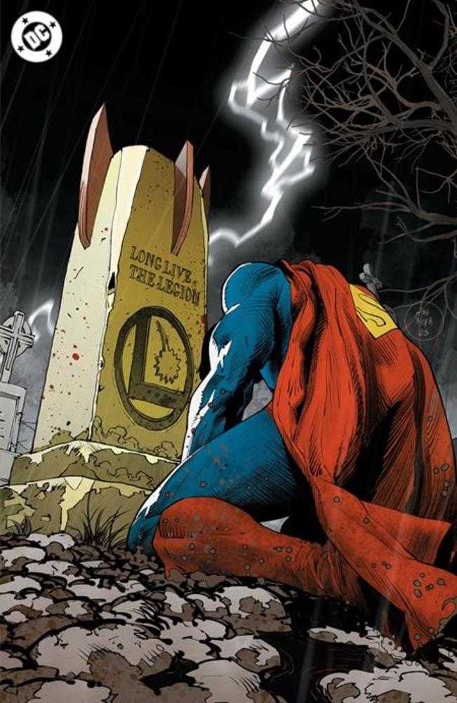 Superman 29 Cover G Dan Mora Spot Foil Variant - Walt's Comic Shop