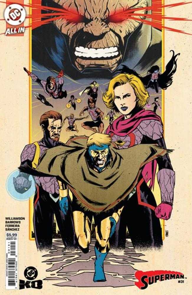 Superman 31 Cover E Jorge Fornes Card Stock Variant (DC K.O.) - Walt's Comic Shop
