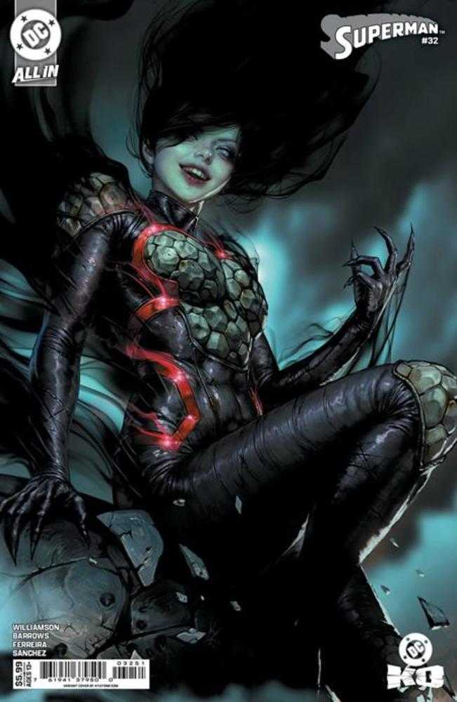 Superman 32 Cover D Kyuyong Eom Card Stock Variant (DC K.O.) - Walt's Comic Shop