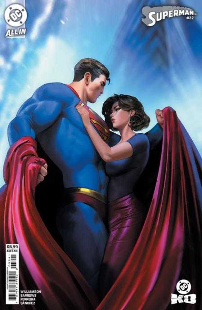 Superman 32 Cover E Noobovich Card Stock Variant (DC K.O.) - Walt's Comic Shop