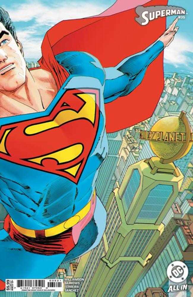 Superman 35 Cover B Guillem March Connecting Card Stock Variant (DC K.O.) - Walt's Comic Shop