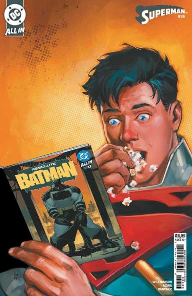 Superman 36 2nd Print Cover C Rod Reis Card Stock Variant - Walt's Comic Shop