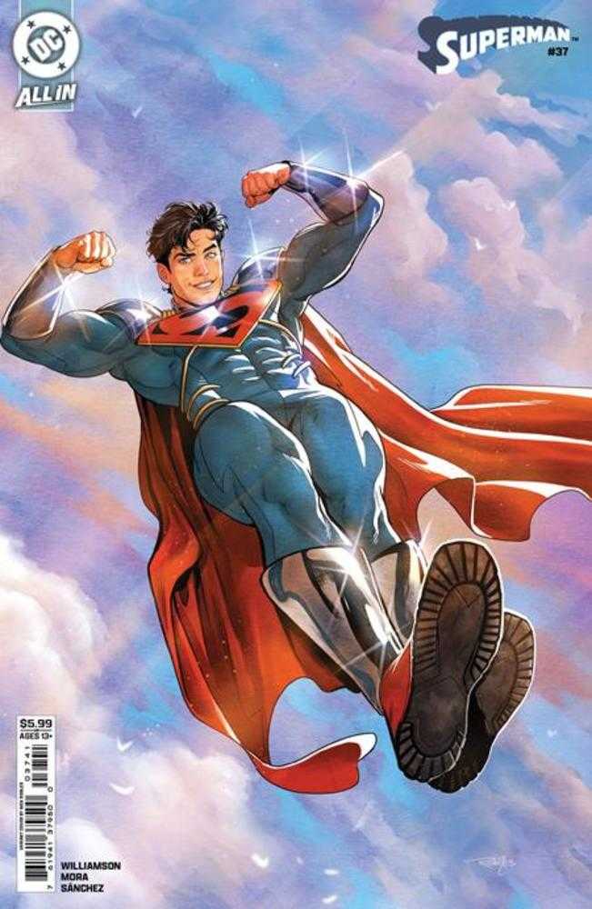 Superman 37 Cover D Nick Robles Card Stock Variant (The Reign Of The Superboys) - Walt's Comic Shop