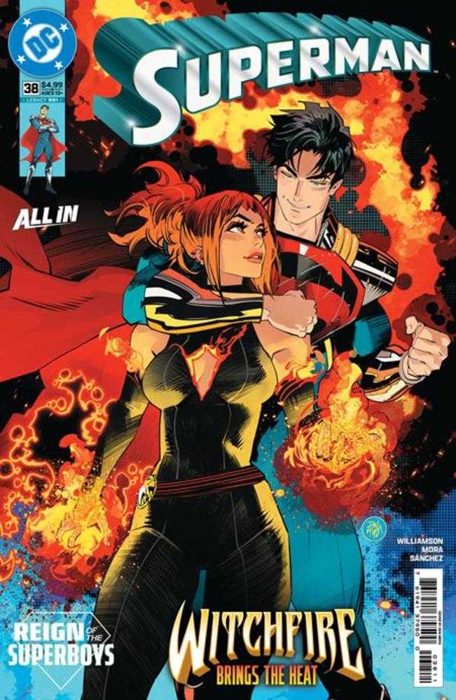 Superman 38 Cover A Dan Mora (The Reign Of The Superboys) - Walt's Comic Shop