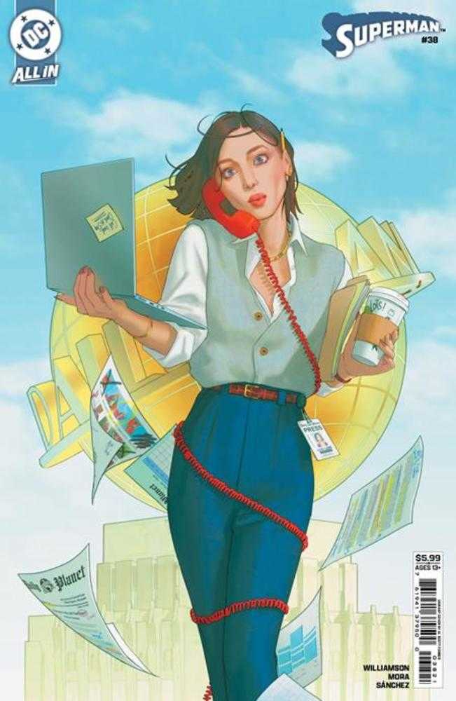 Superman 38 Cover B W Scott Forbes Card Stock Variant (The Reign Of The Superboys) - Walt's Comic Shop
