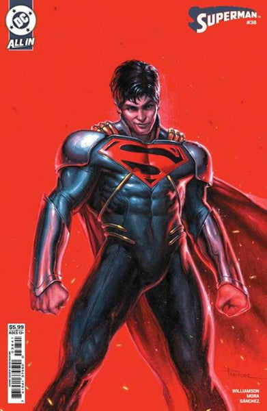 Superman #38 Cover D Davide Paratore Card Stock Variant (The Reign Of