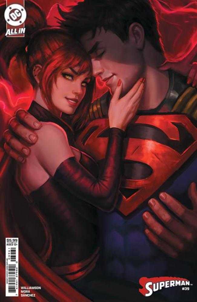 Superman 39 Cover F Aaron Bartling Card Stock Variant (The Reign Of The Superboys) - Walt's Comic Shop