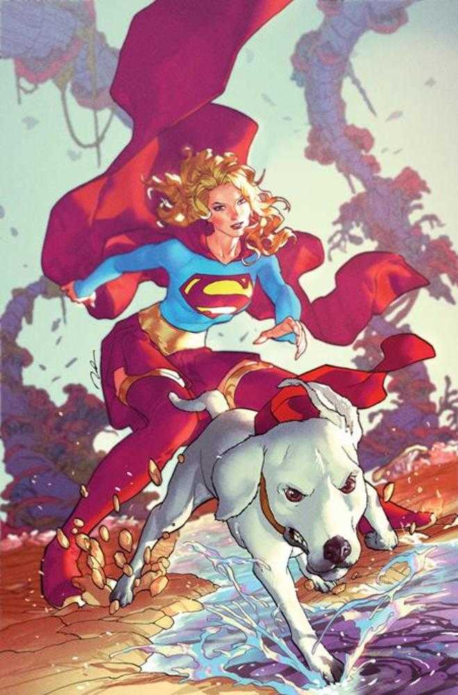 Superman Day 2026 Supergirl Woman Of Tomorrow 1 Cover B Gerald Parel Foil Variant - Walt's Comic Shop
