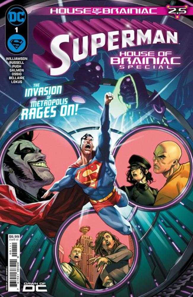 Superman House Of Brainiac Special #1 (One Shot) Cover A Jamal Campbell (House Of Brainiac) - Walt's Comic Shop